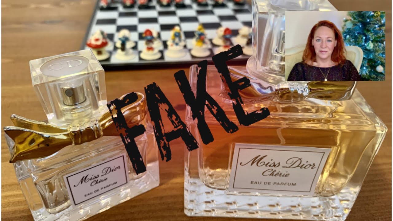 Absorbere beholder bibliotekar I Bought a Fake Miss Dior Cherie 😡 - How to Spot a Fake - YouTube