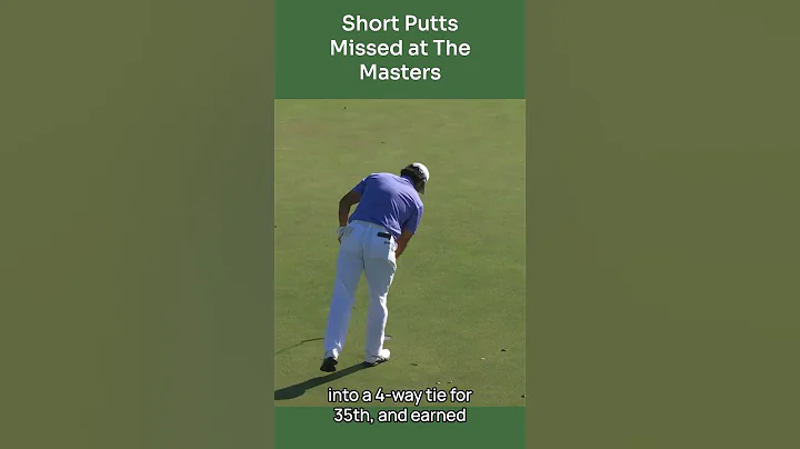 Short Putts Missed at The Masters - Hideki #golf #augustanational #hidekimatsuyama - DayDayNews