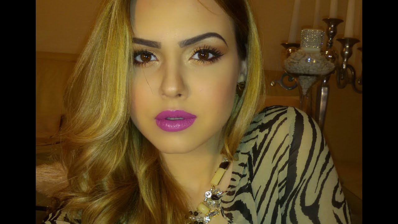 Gold Makeup Tutorial - YouTube