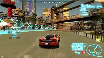 Need For Speed World: Mclaren MP4-12C Multiplayer race
