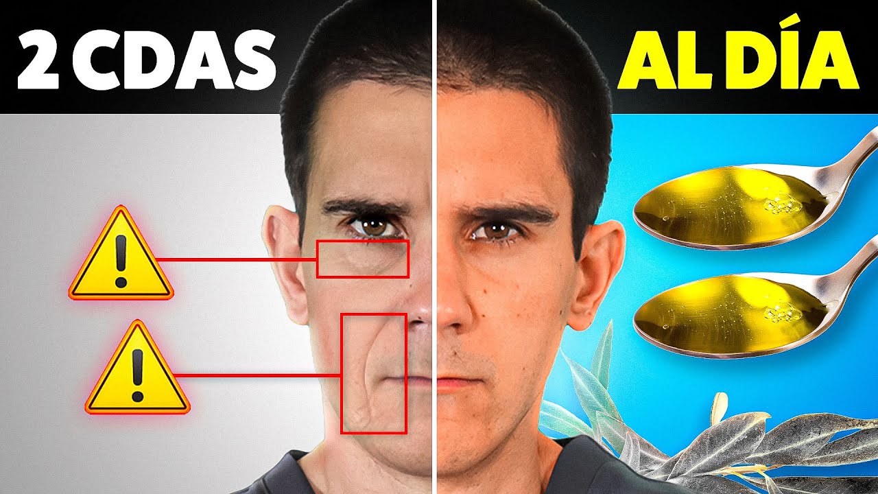 ACEITE DE OLIVA: Cómo 2 cucharadas al día podrían FRENAR tu ENVEJECIMIENTO