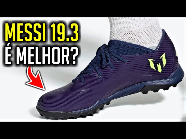 chuteira society adidas nemeziz messi 19 3 tf