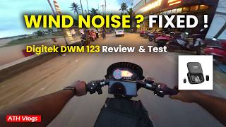 Digitek DWM 123 Motovlogging Setup & Audio Test! 🏍️🎙️ (Budget King?) | ATH Vlogs | @athvlogs4816