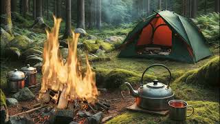 Campfire Serenity: Lofi Sleep Music in the Enchanted Forest