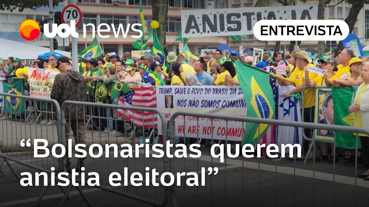 Aliados de Bolsonaro não querem anistia apenas criminal, mas eleitoral, diz historiador
