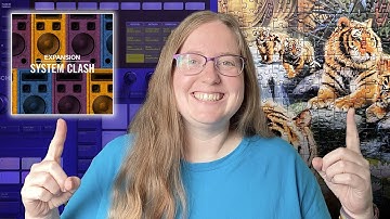 New System Clash Expansion - Maschine Mk3 beat making & Mystic Tigers jigsaw puzzle time-lapse