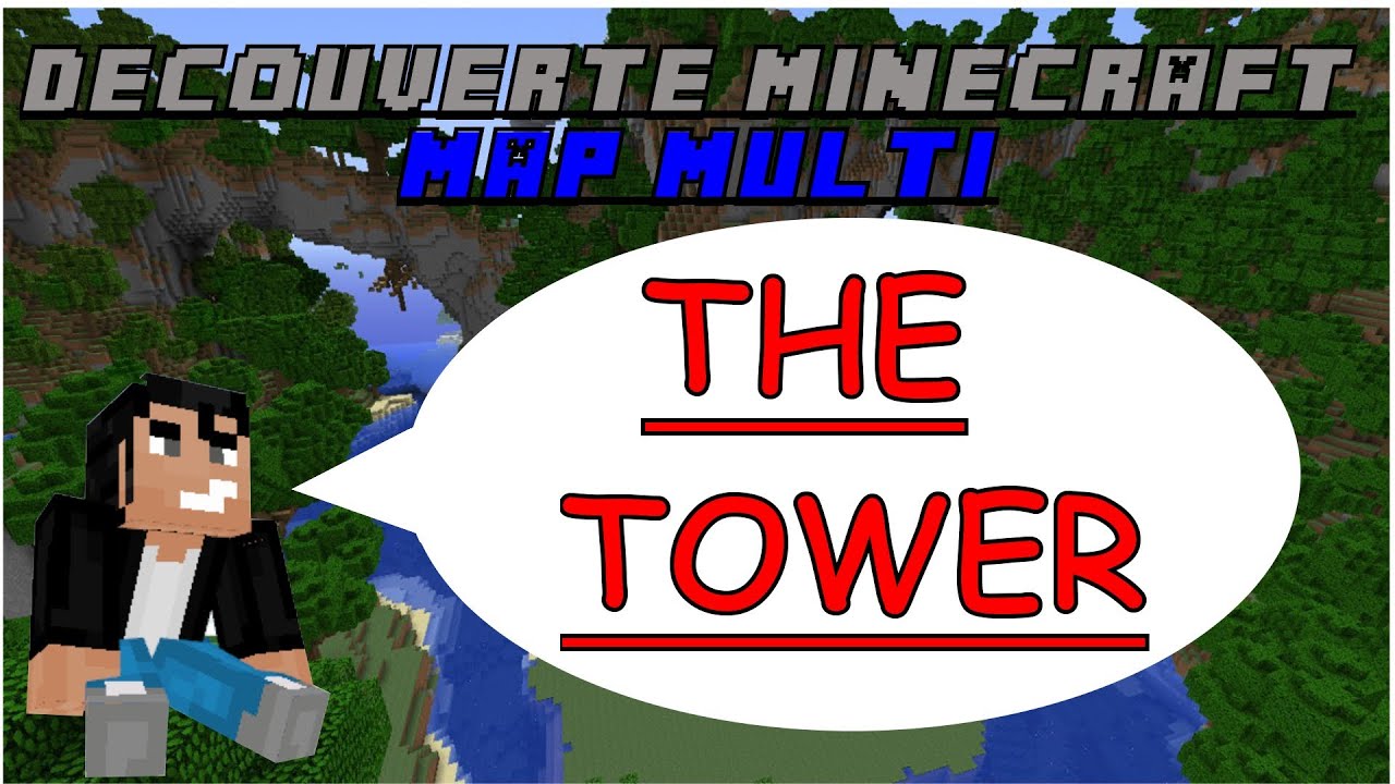 Découverte Minecraft - Map pvp The Tower - Xbox 360 - YouTube