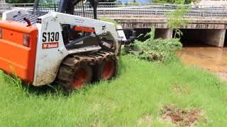 Bobcat brush saw