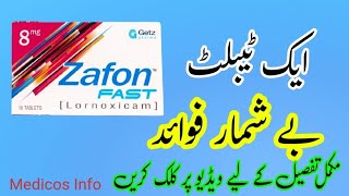 Zafon fast tablet uses benefits side effects in Urdu/Hindi | Lornoxicam tablet uses in Urdu
