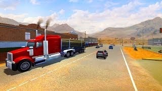 USA 3D Truck Simulator 2016 - HD Android Gameplay - Bonus Truck Games - Full HD Video (108 screenshot 4
