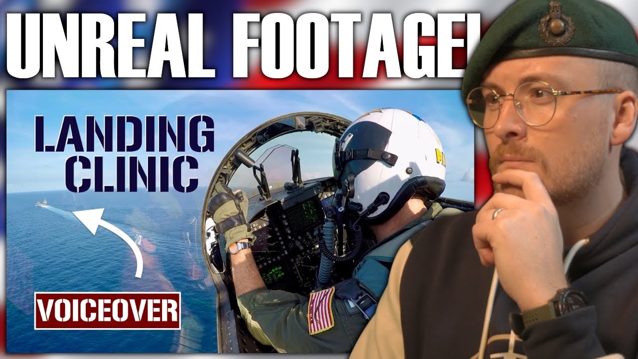 Royal Marine Reacts To How Pilots ACTUALLY Land on Carriers