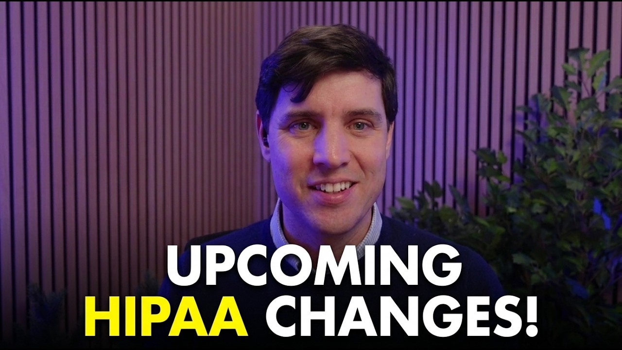 Changes to the HIPAA Security Rule - YouTube