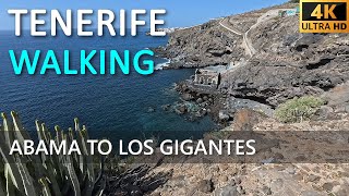 Tenerife Walking. Fantastic coastal walk on Tenerife from Abama to Los Gigantes.