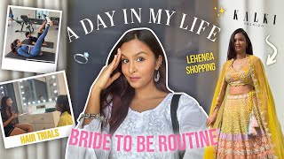 My BRIDE TO BE Routine✨ / A Day In My Life! #mridulsharma