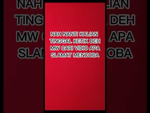 TutoRial Cara Nonton vidio dewasa  tanpa aplikasi tambahan apa pun