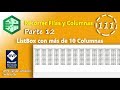 Recorrer Filas y Columnas Parte 12 | ListBox con más de 10 Columnas | VBA Excel 2016 #111
