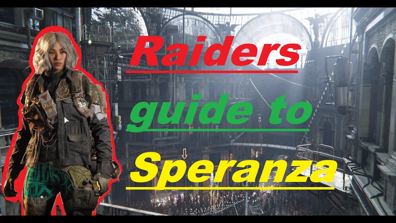 Raiders Guide to Speranza - Arc Raiders Lore