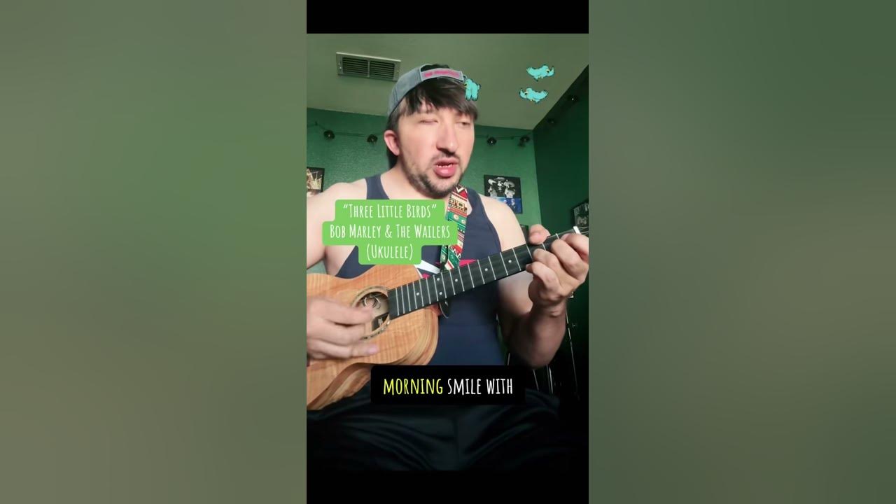 “Three Little Birds” - Bob Marley & The Wailers (Ukulele Cover) #ukulele #bobmarley #reggae #music