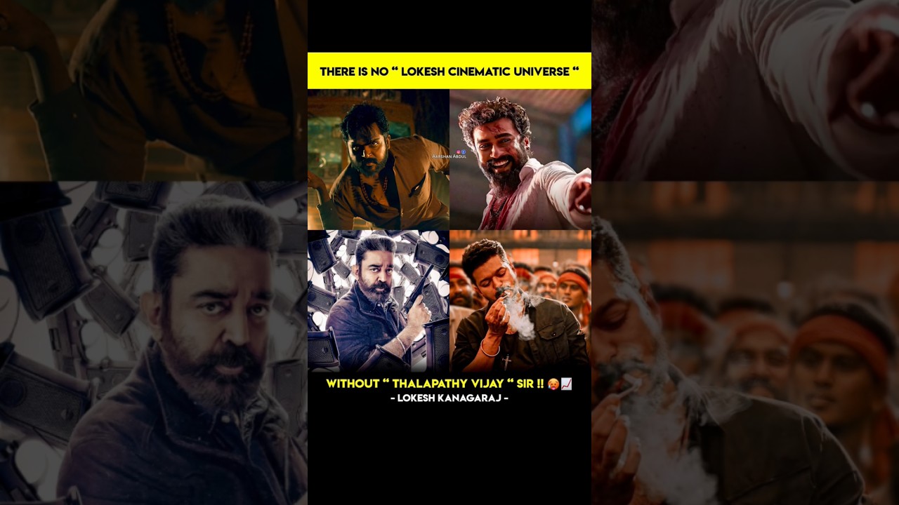 No LCU Without Vijay - Lokesh Kanagaraj 🥵📈 