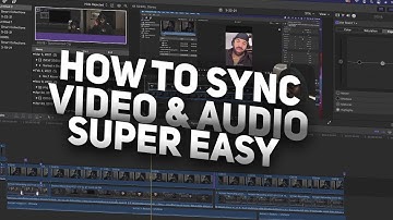 HOW TO SYNC AUDIO WITH VIDEO FINAL CUT PRO X 2021