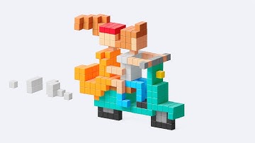 Every block is full of creative