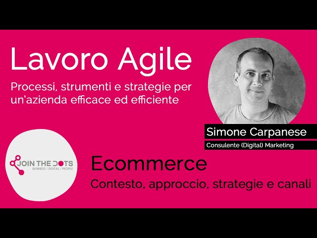 Ecommerce: contesto, approccio, strategie e canali
