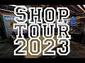 2023 hobbyist woodworker shop tour1 car garage