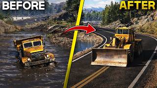 ROADCRAFT - Can We Build a Road Over a Dangerous Swamp? And Here's What Happened. (4K)
