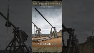 Who Used Catapults in  Middle-earth? #Catapults #LOTR #Middleearth #Tolkien #History #Shorts