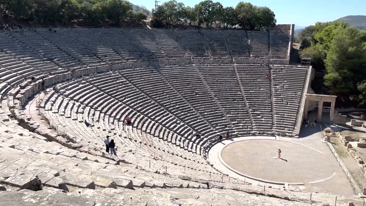 Epidaurus Greek Theatre, Greece 埃皮达鲁斯 古希腊剧场