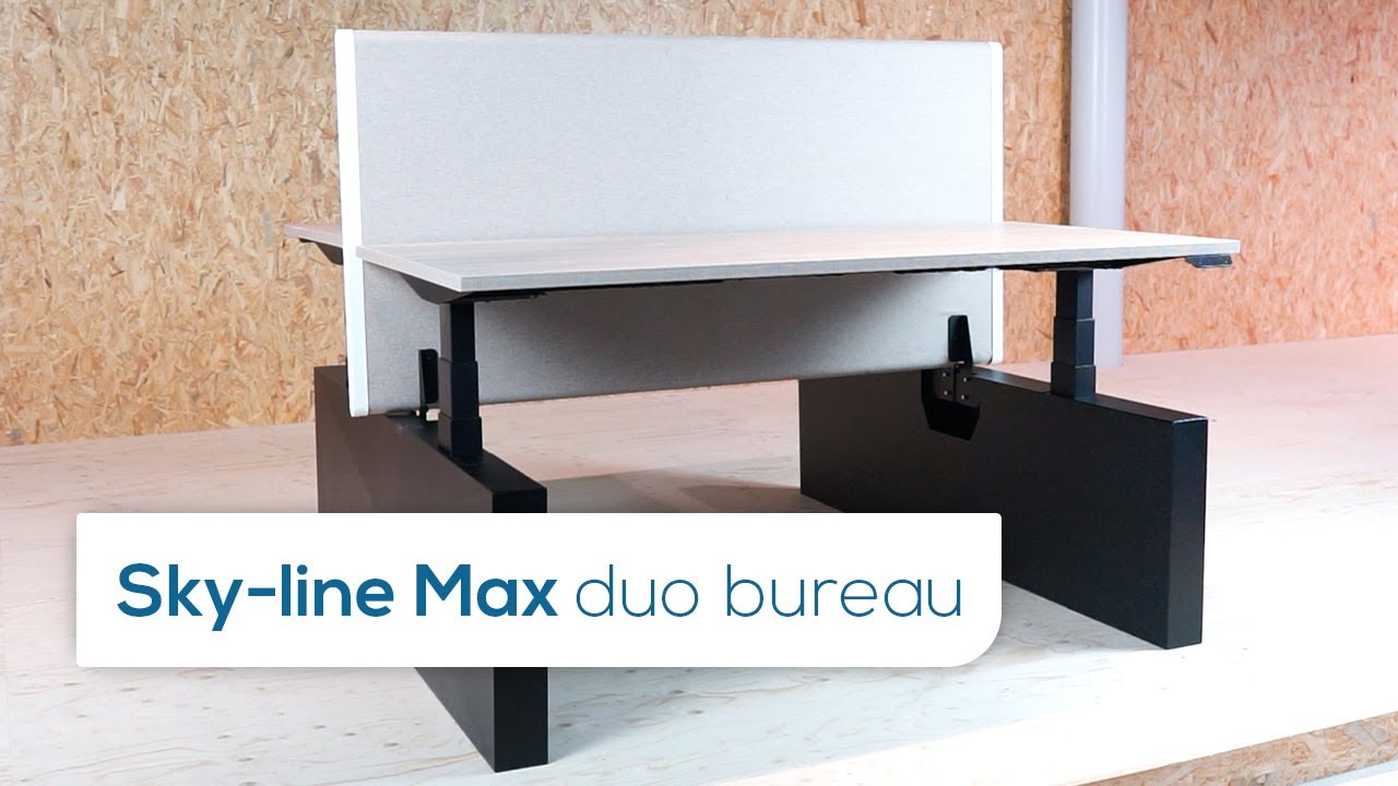 Hoe Zet Ik Mijn Zit-Sta Duo Sky-line Max Bureau In Elkaar? - Albeka Instructievideo