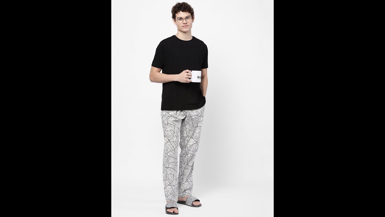 Street Map Pyjamas For Men - Sexy Beast