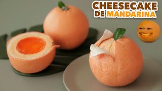 Cheesecake de mandarina 🍰 🍊SIN HORNO - EXPECTATIVA/REALIDAD.