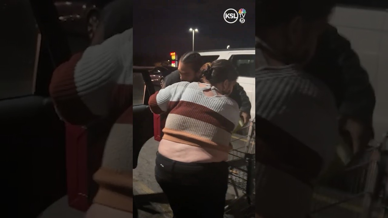 Utah theft suspects caught on camera stealing carts full of groceries