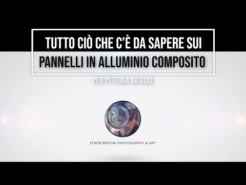 Pittura ad olio su pannelli di alluminio: tutto ciò che c&rsquo;è da sapere