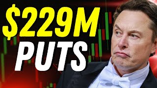 Tesla Stock $297M Bearish Flow!? #teslastock #tsla #tslastock
