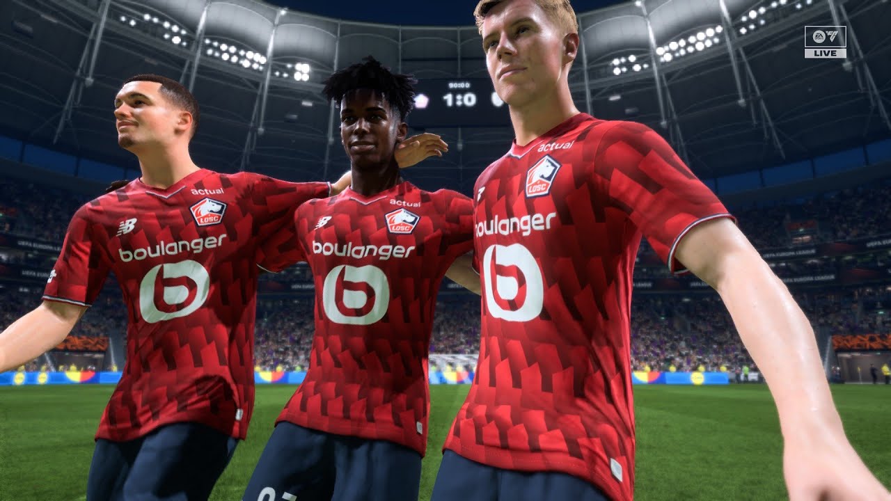 «Лилль» — ПАОК | Лучшие моменты Лиги Европы 2025 | Джонатан Дэвид возглавляет атаку французов на ...