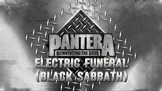 PANTERA - ELECTRIC FUNERAL (Black Sabbath Cover)