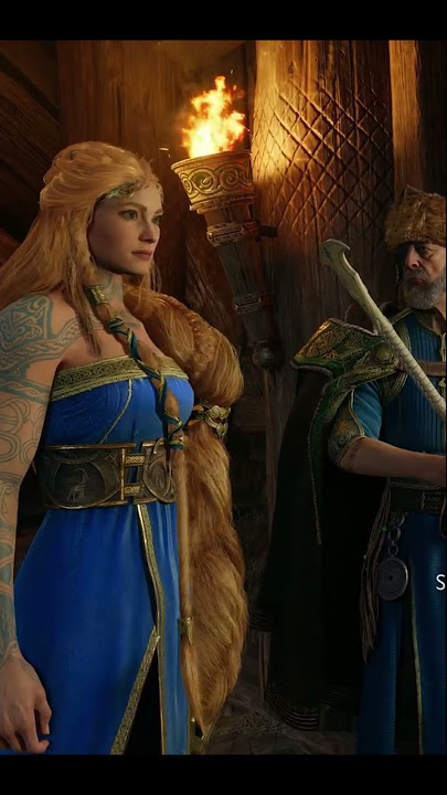 God of War: Ragnarok's big lad Tyr isn't quite as tall as Lady Dimitrescu