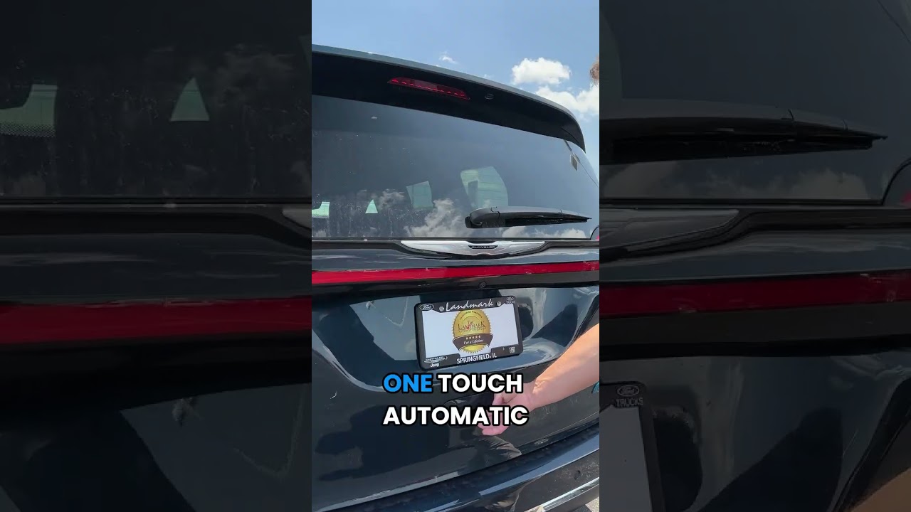 Chrysler Pacifica Stow 'n Go feature! 👀 