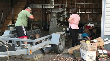 Moving a lathe and milling machine in under 3 minutes