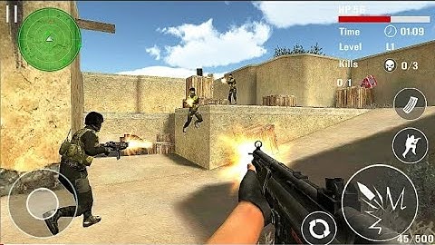 Counter terrorist shoot - levels 60 to 65 - Android gameplay