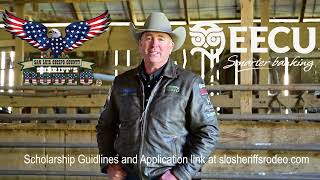 Nate Paul announces EECU Sponsored scholarships for the San Luis Obispo County Sheriff's Rodeo