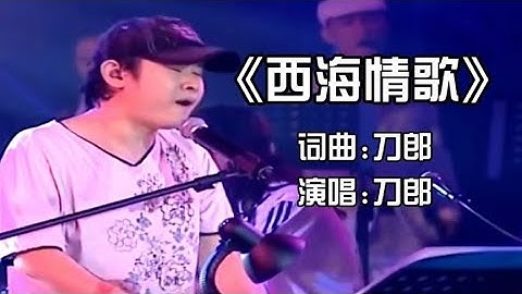 刀郎用他独特的嗓音含泪演唱《西海情歌》歌声沧桑感人，令人陶醉