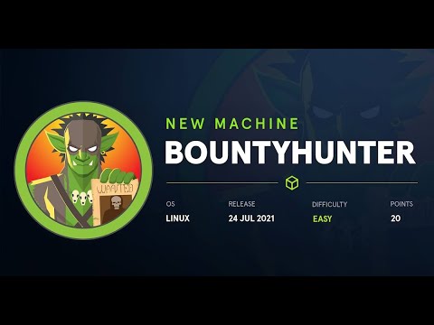 Bounty Hunter Hack the box Walkthrough | Bounty hunter HTB