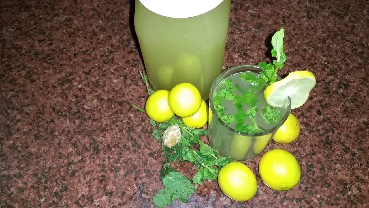 नींबू का शरबत How to make Lemon Juice Recipe Video Hindi YouTube