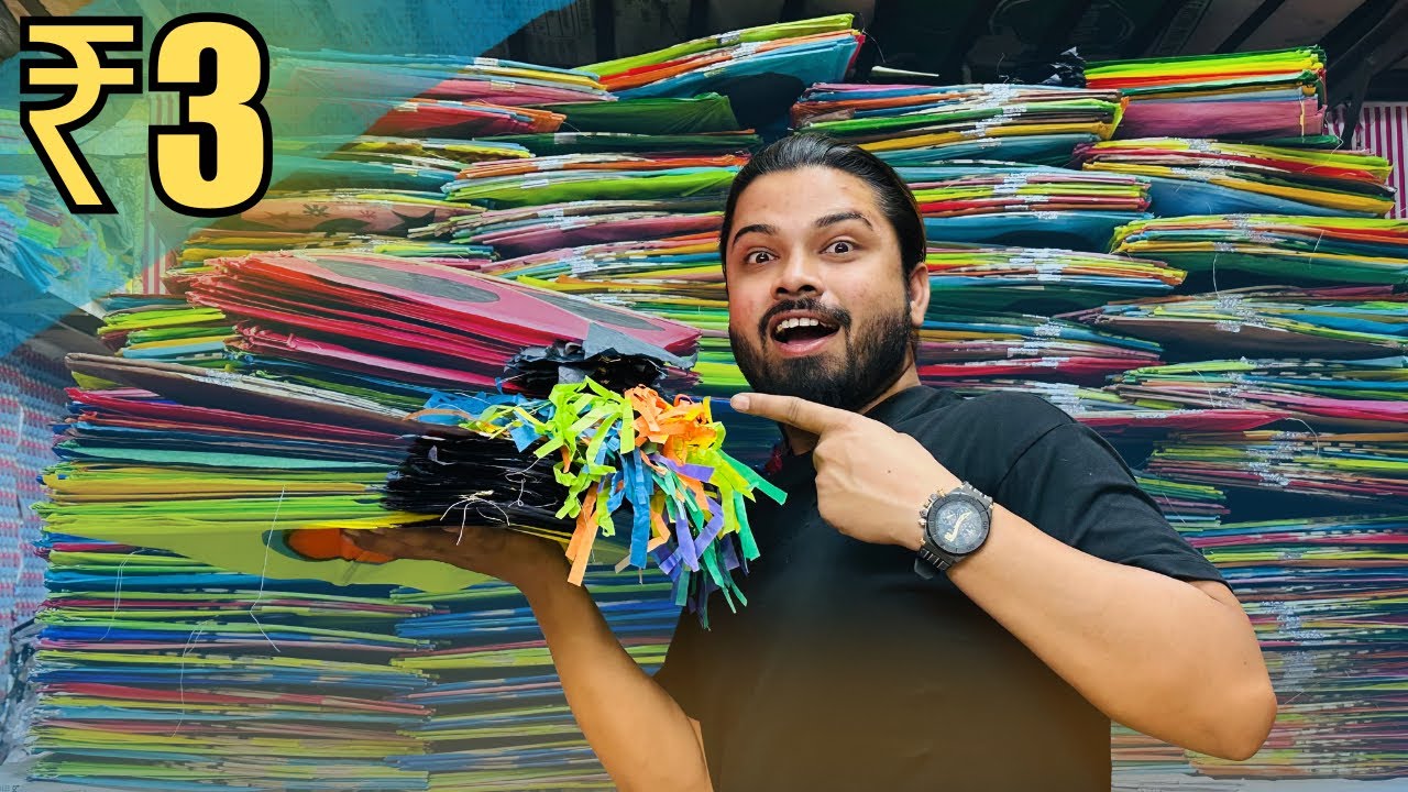 Biggest kite market in Gujarat | kite festival 2025 | @SezuUniverse