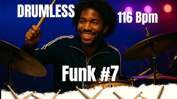 🎶 Drumless Track – Modern British Funk & Acid Jazz | 116 BPM | Groove Practice Play-Along