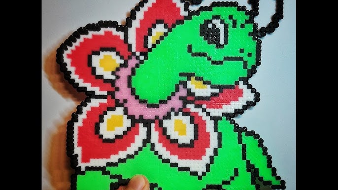 Mandrake Chikorita Pokémon Pixel Art Perler Bead Art