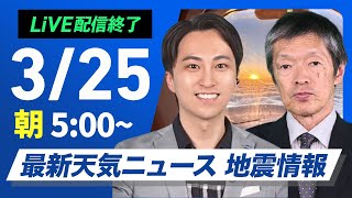 ウェザーニュースの配信のサムネイル画像
